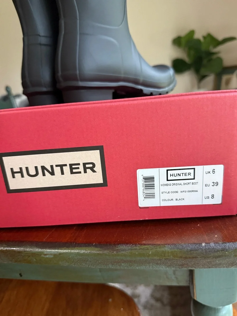 Hunter Women’s Original Short Rain Boots - Sz 8